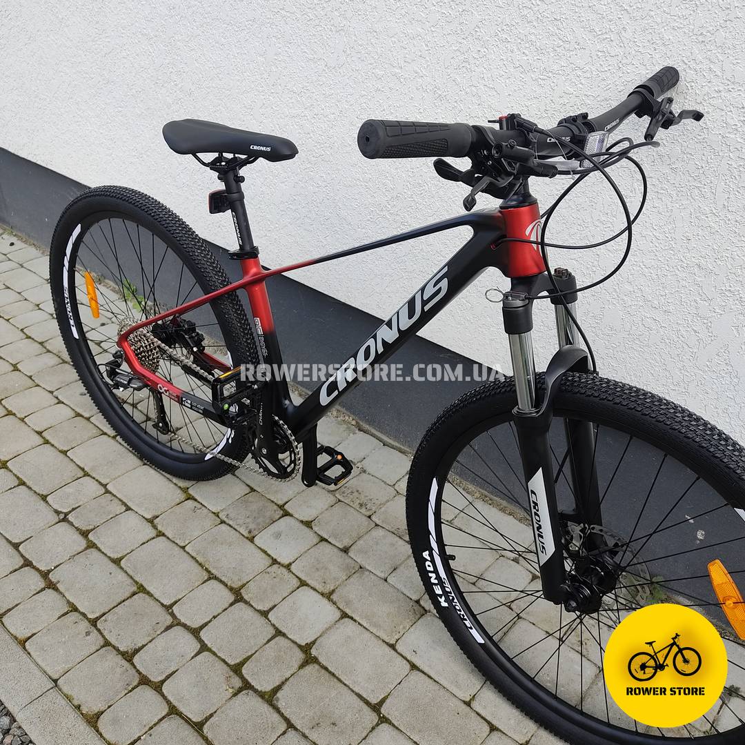 Велосипед Cronus 27.5 HurriIcane 17D Black-Red - Зображення 3