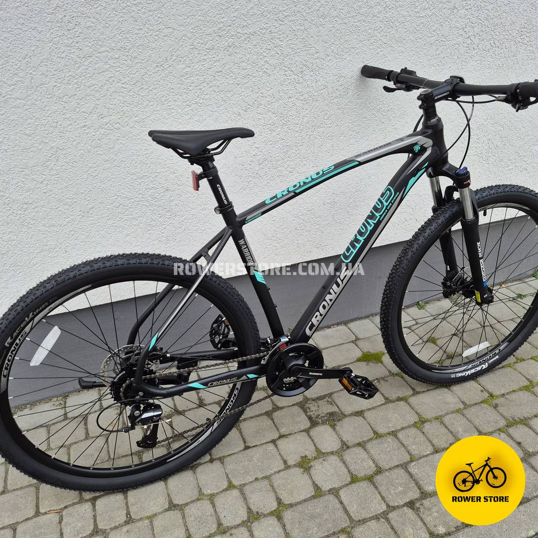 Велосипед Cronus 29 Warrior 21D Black-Turquoise - Зображення 2