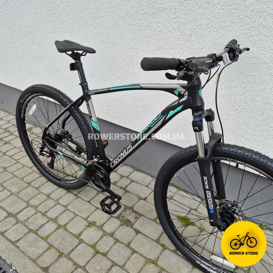 Велосипед Cronus 29 Warrior 21D Black-Turquoise - Зображення 3