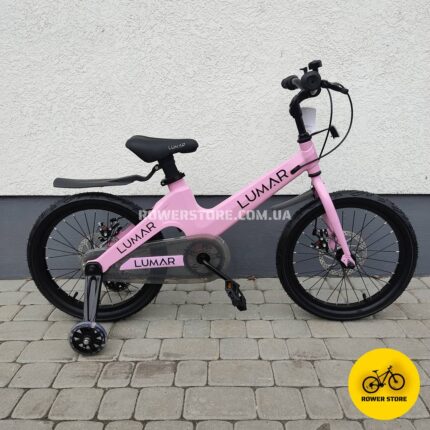 Велосипед дитячий Lumar 18 pink рожевий