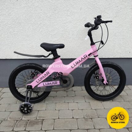 Велосипед дитячий Lumar 16 pink рожевий