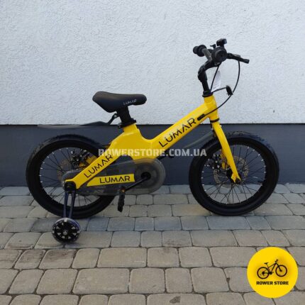 Велосипед дитячий Lumar 16 yellow жовтий