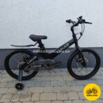 Велосипед дитячий Lumar 18 black чорний