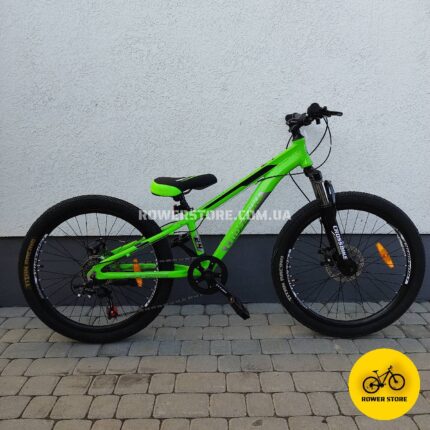 Велосипед Crossbike 24 Dragster Susp 11d Green