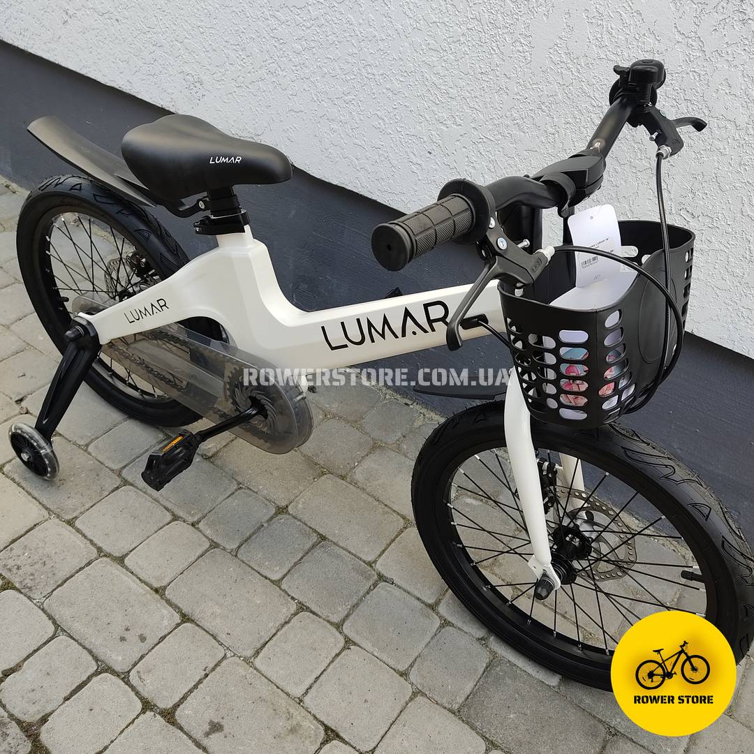 Велосипед дитячий Lumar 18 white - Зображення 3