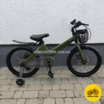 Велосипед дитячий Lumar 18 green хакі