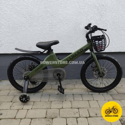 Велосипед дитячий Lumar 18 green хакі