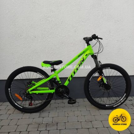 Велосипед Titan 24 Apollo 11D Green-Black