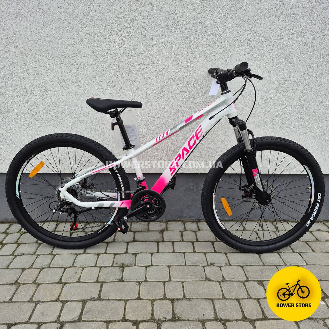 Велосипед Space 26 Mercury 13D White-Pink