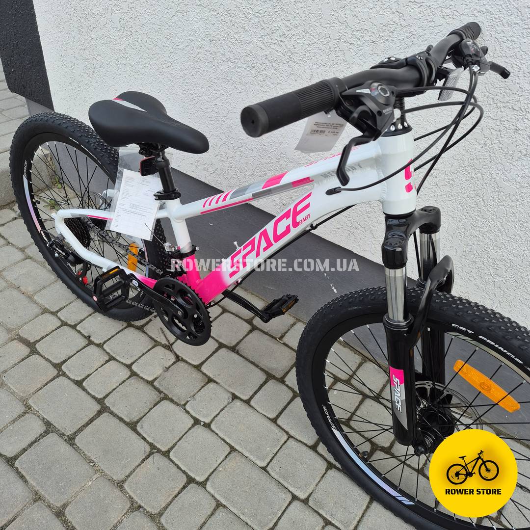 Велосипед Space 24 Mercury 11D White-Pink - Зображення 3