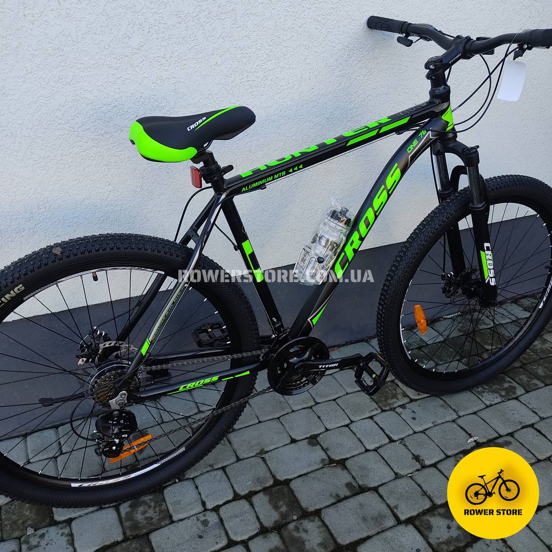 Велосипед Cross 29 Hunter 22D Black-Green - Зображення 2