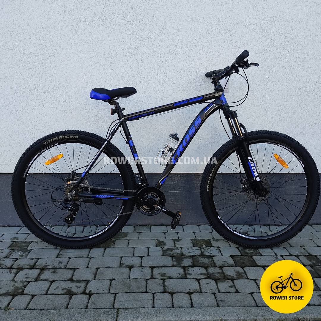 Велосипед Cross 29 Hunter 22D Black-Blue