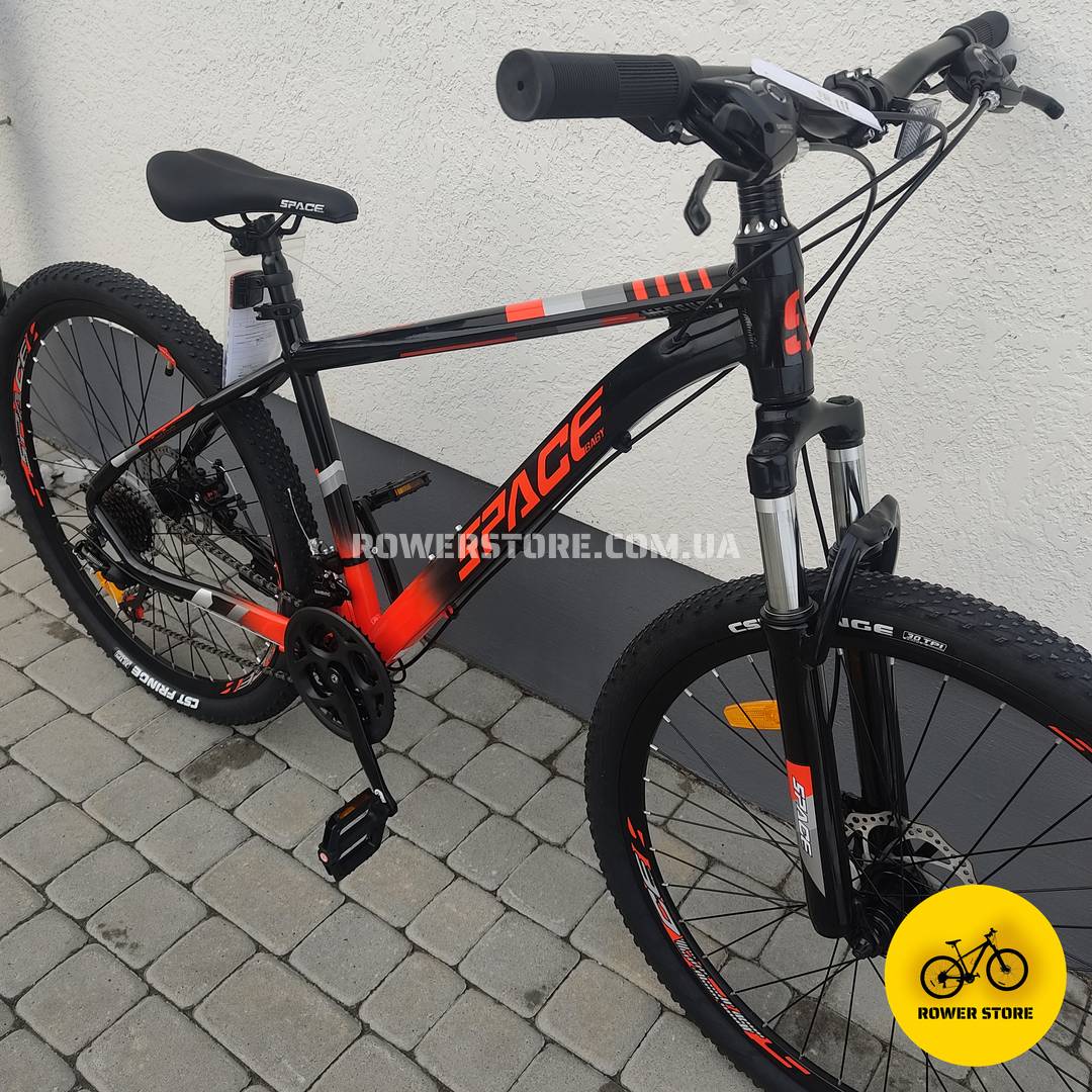 Велосипед Space 27.5 Mercury 17D Red-Black - Зображення 3