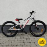 Велосипед Crossbike 24 Dragster Susp 11D White-Red