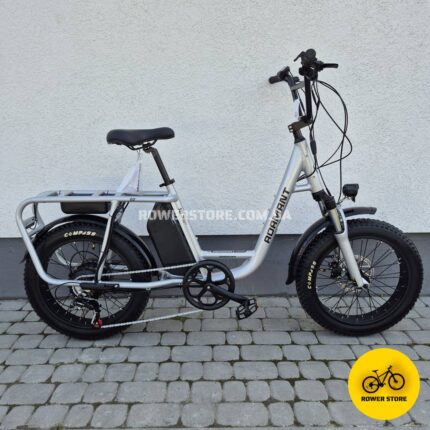 Електровелосипед 20" AL Dorozhnik eADAMANT 48B 17.5А*г 750Вт срiблястий