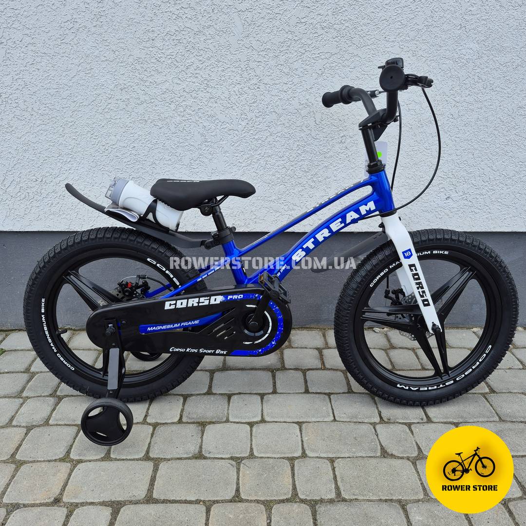 Велосипед дитячий Corso Stream 18 Blue Велосипед дитячий Corso Stream 18 Blue