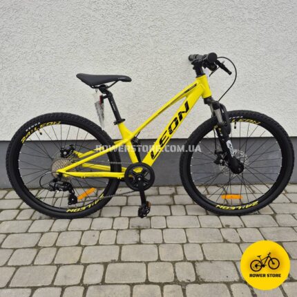 Велосипед Leon 24 Junior 12D Yellow-Black
