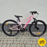 Велосипед Leon 24 Junior 12D Pink-Raspberry