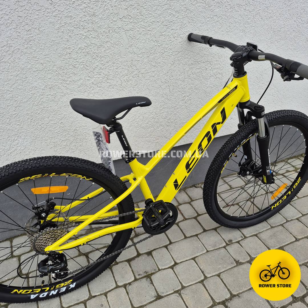 Велосипед Leon 26 Super Junior 13D Yellow-Black - Зображення 2