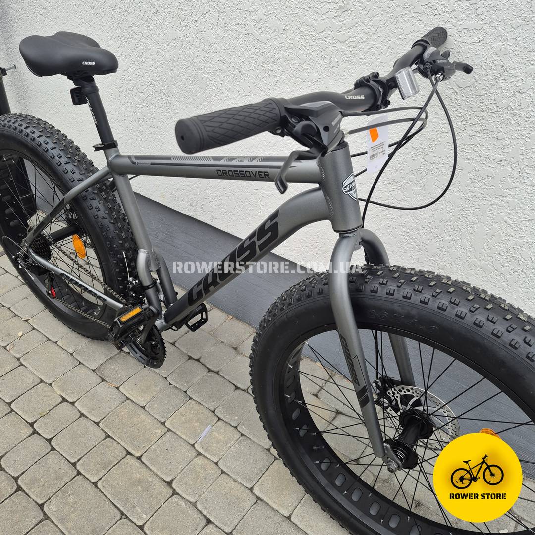 Велосипед Cross 26 Crossover Rigit 19D Dark-Gray - Зображення 3