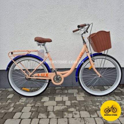 Велосипед Dorozhnik 26 Lux Velosteel 17D Powdery