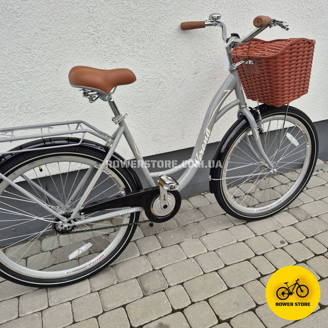 Велосипед Titan 26 Verona 18D Gray - Зображення 2