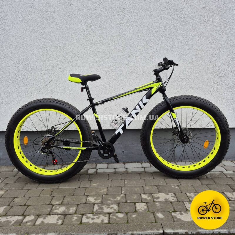 Велосипед Cross 26 Tank 19D Black-Neon-Yellow