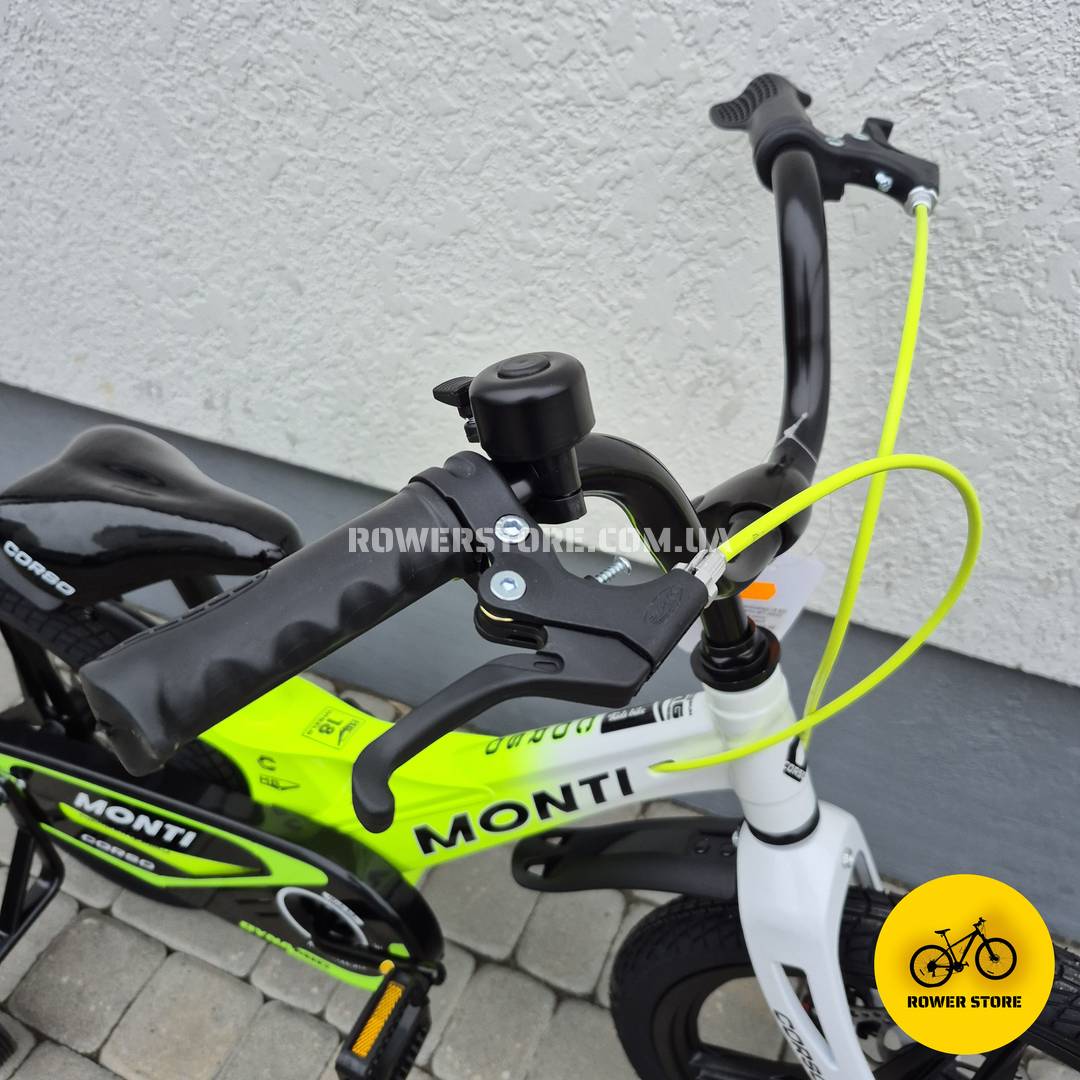 Велосипед дитячий Corso Monti 18 White-Green - Зображення 5