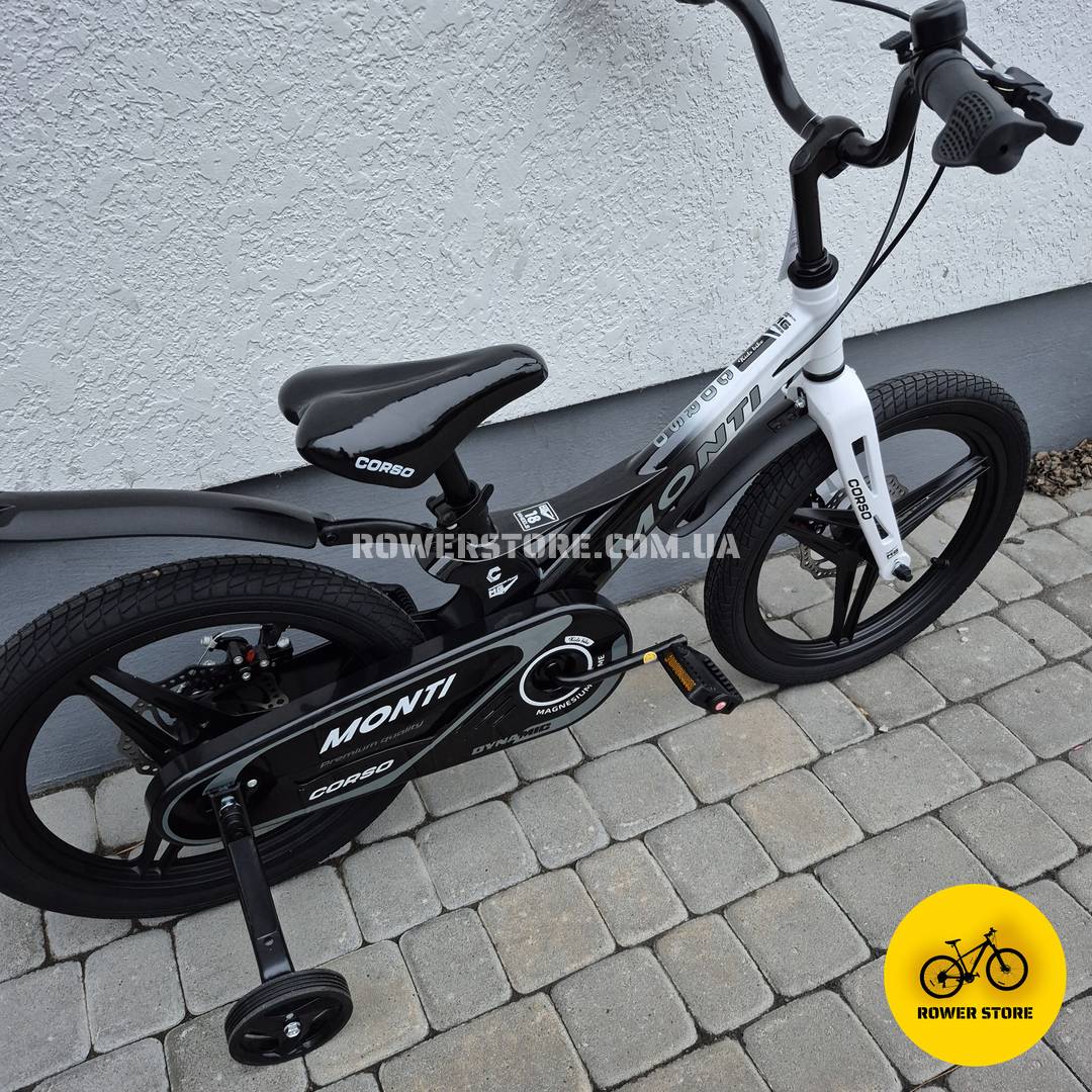 Велосипед дитячий Corso Monti 18 White-Black - Зображення 2