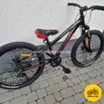 Велосипед Crossbike 24 Dragster Susp 11D Black-Red - Зображення 2