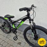Велосипед Crossbike 24 Dragster Susp 11D Black-Green - Зображення 3
