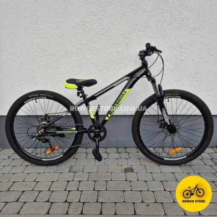 Велосипед Crossbike 26 Dragster Susp 13D Black-Yellow