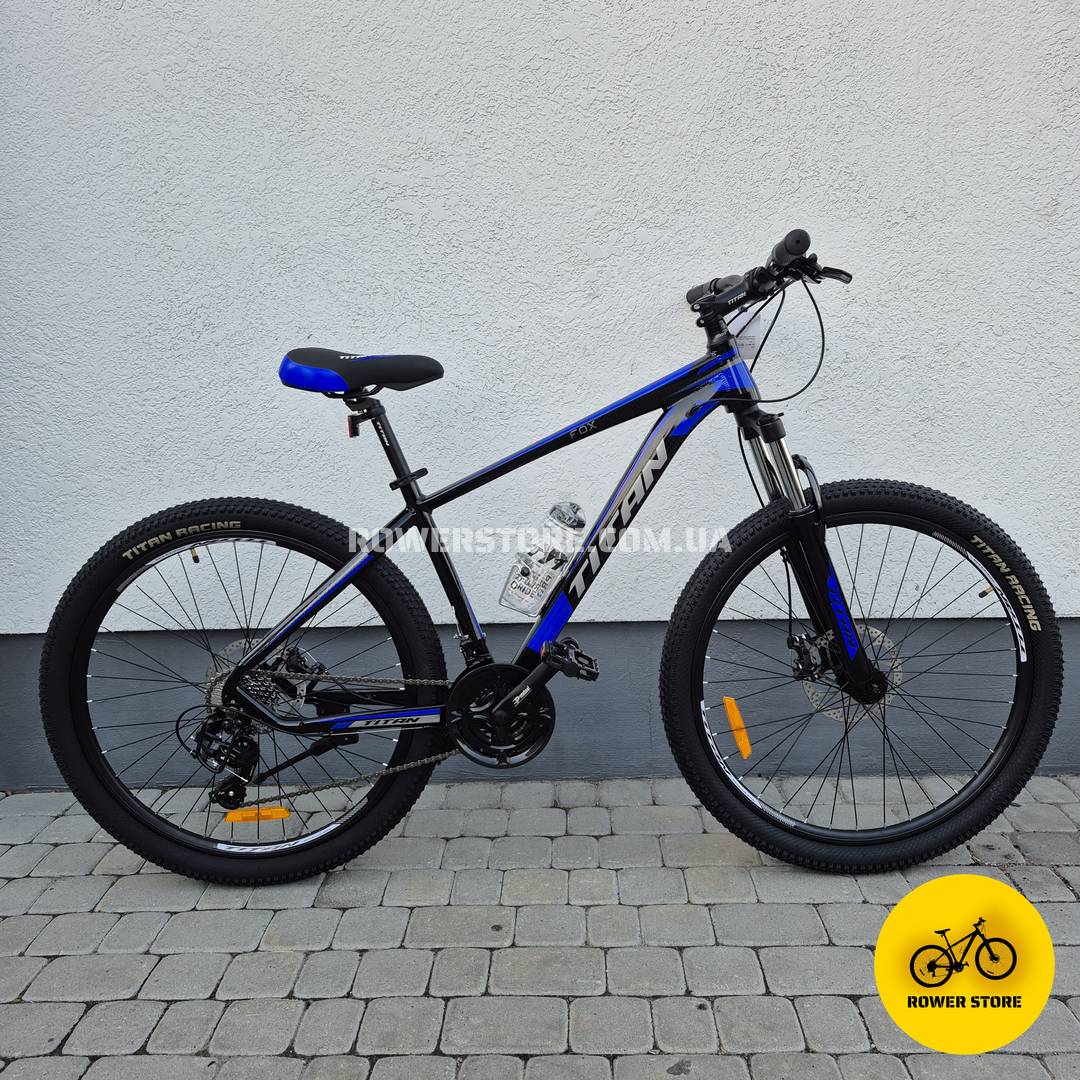 Велосипед Titan 27.5 Fox 17D Black-Blue