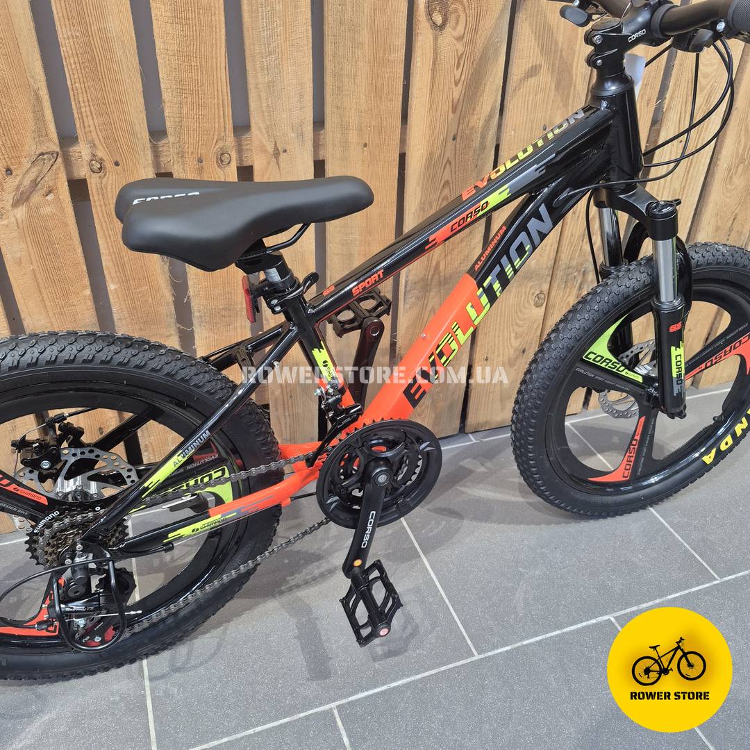 Велосипед Corso 20 Evolution 11D Black-Orange - Зображення 2