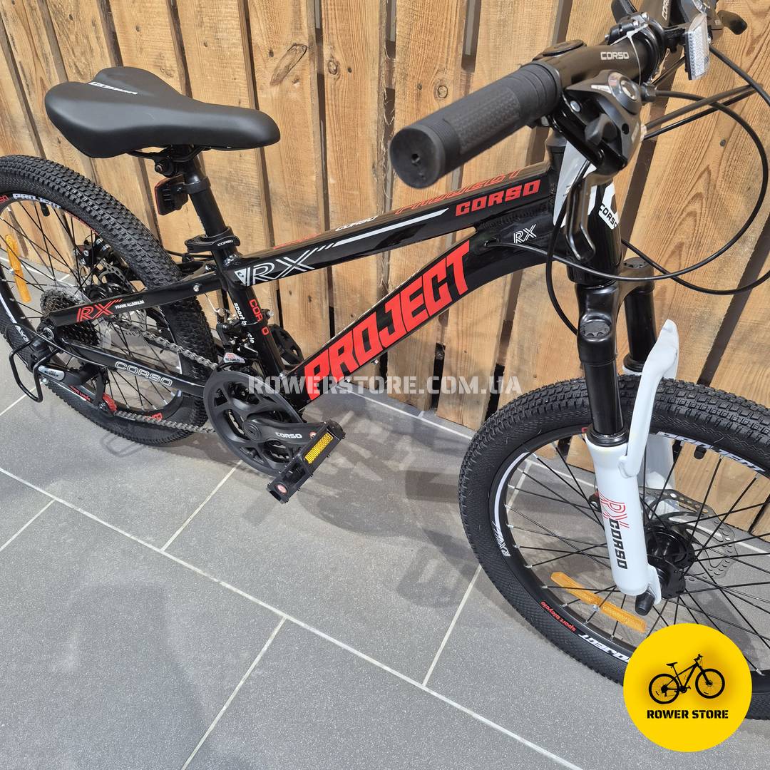 Велосипед Corso 20 Project 10D Black-Red - Зображення 3