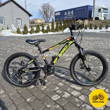 Велосипед Corso 20 Spirit 12D Black-Yellow
