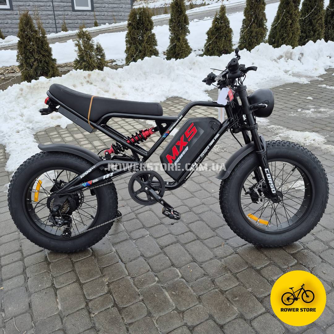 Електровелосипед 20" ST Corso MX-5 Power 60V 25Ah 1200W Black