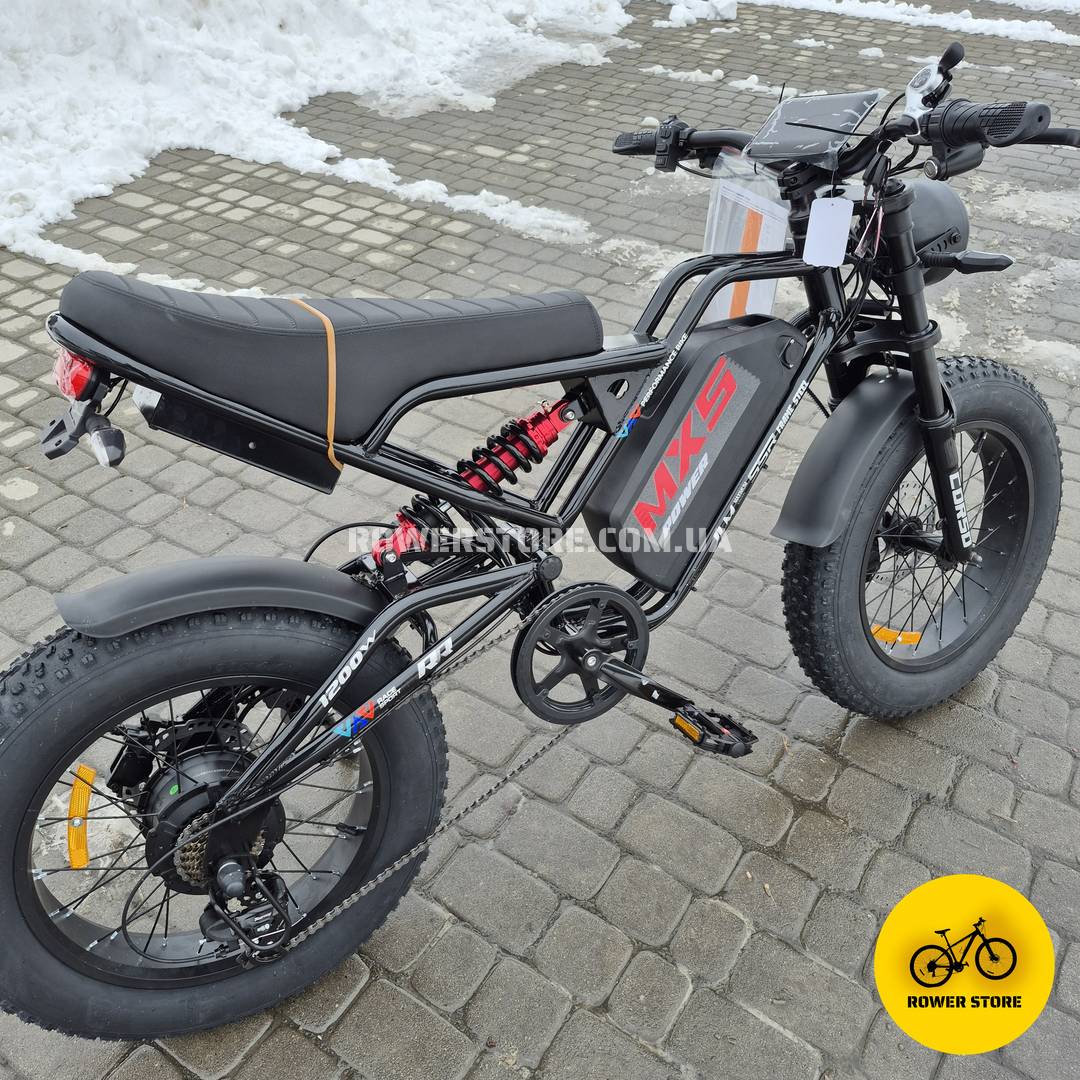 Електровелосипед 20" ST Corso MX-5 Power 60V 25Ah 1200W Black - Зображення 2
