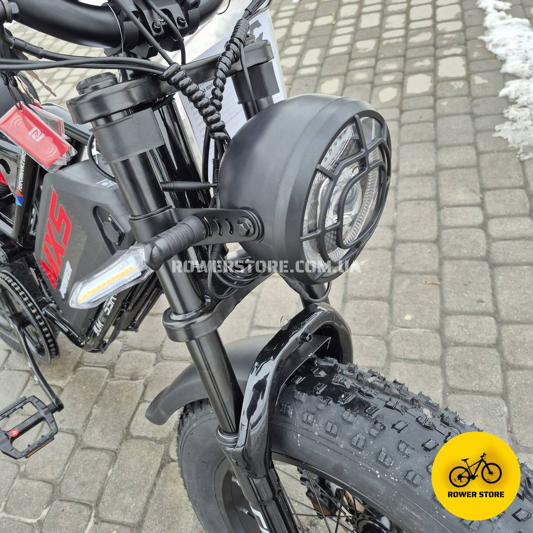 Електровелосипед 20" ST Corso MX-5 Power 60V 25Ah 1200W Black - Зображення 4